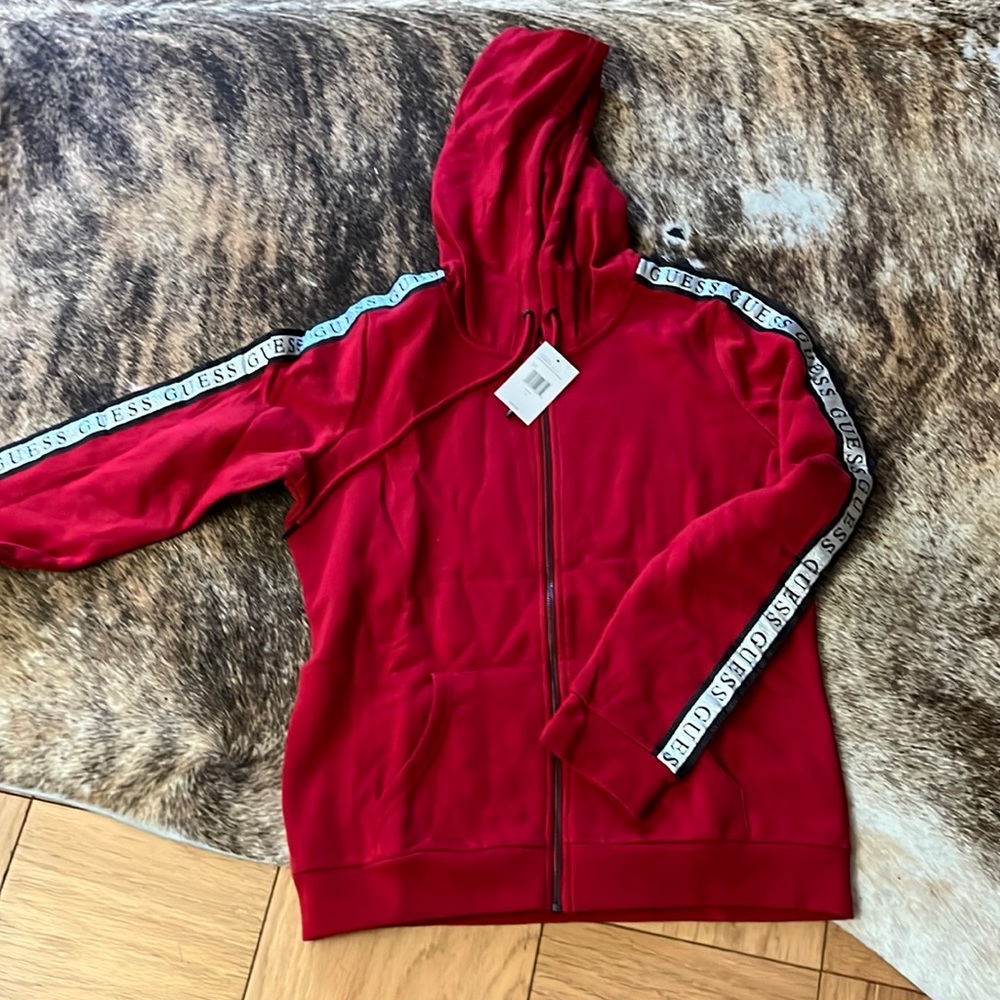 Guess Hoodie Chelse Metallic Logo , size M